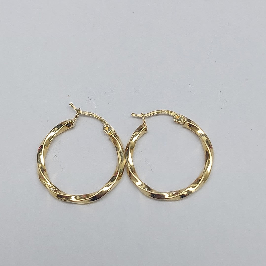 ARRACADAS ORO 14K 1.5 (NUEVO)