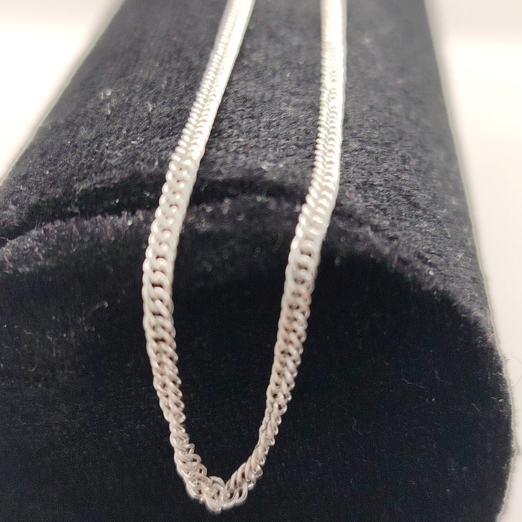 CADENA BARBADA PLATA .925 50 CM 4.12 GR (NUEVO)
