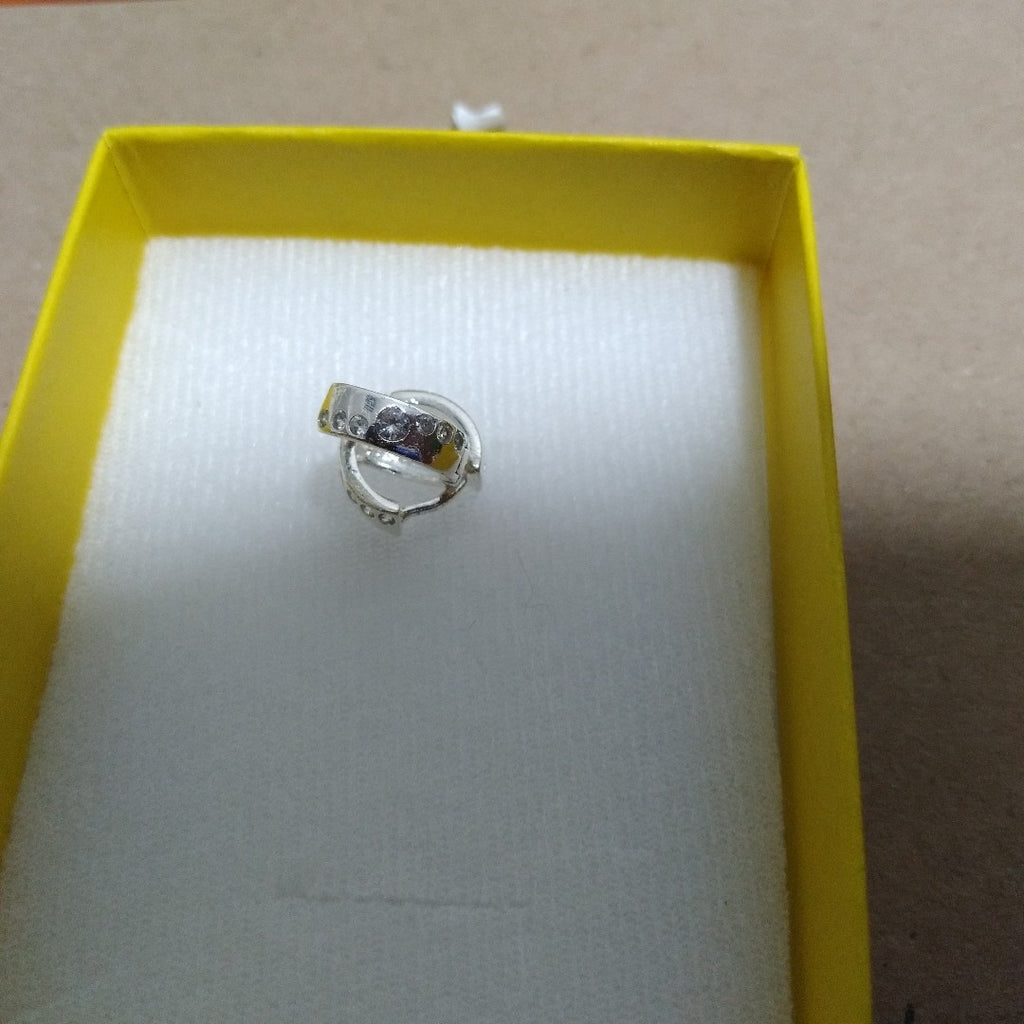 ARRACADAS C/CIRCONIAS PLATA .925 2.4 GR (NUEVO)