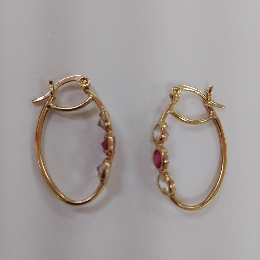 ARRACADAS PAR ORO 10 K 2,80 GRMS (SEMINUEVO)