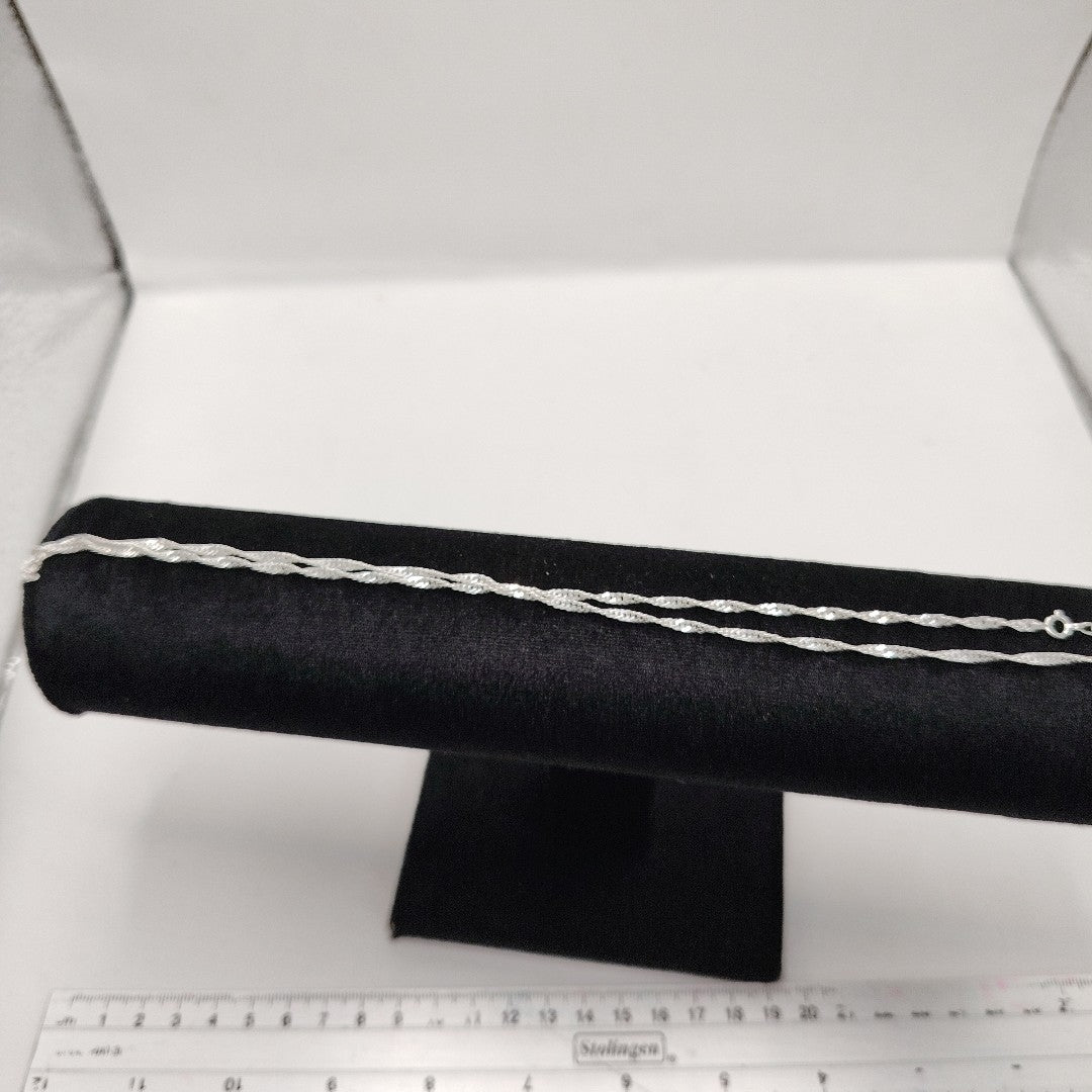 CADENA MEDIO TZL PLATA .925 55 CM 4.22 GR (NUEVO)