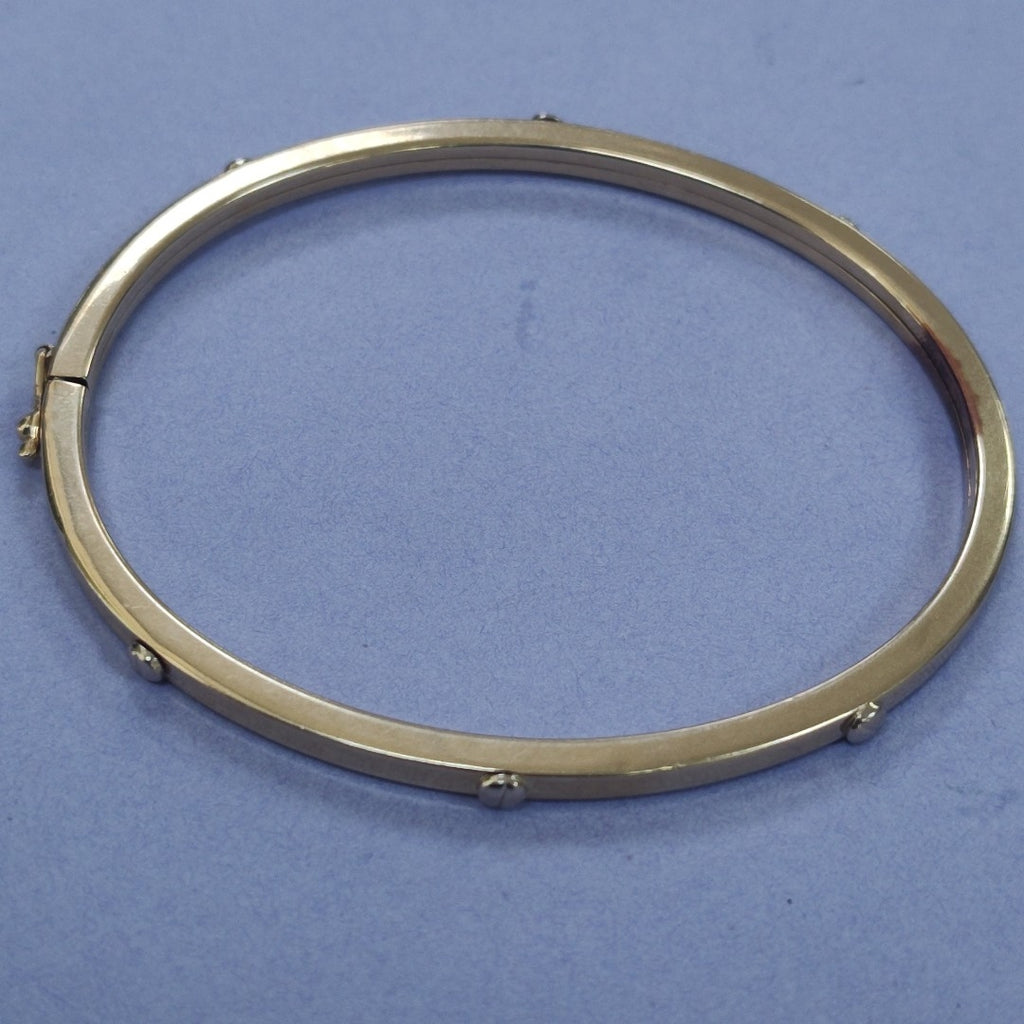 PULSERA RIGIDA ORO 14 K 5,00 GRMS (SEMINUEVO)