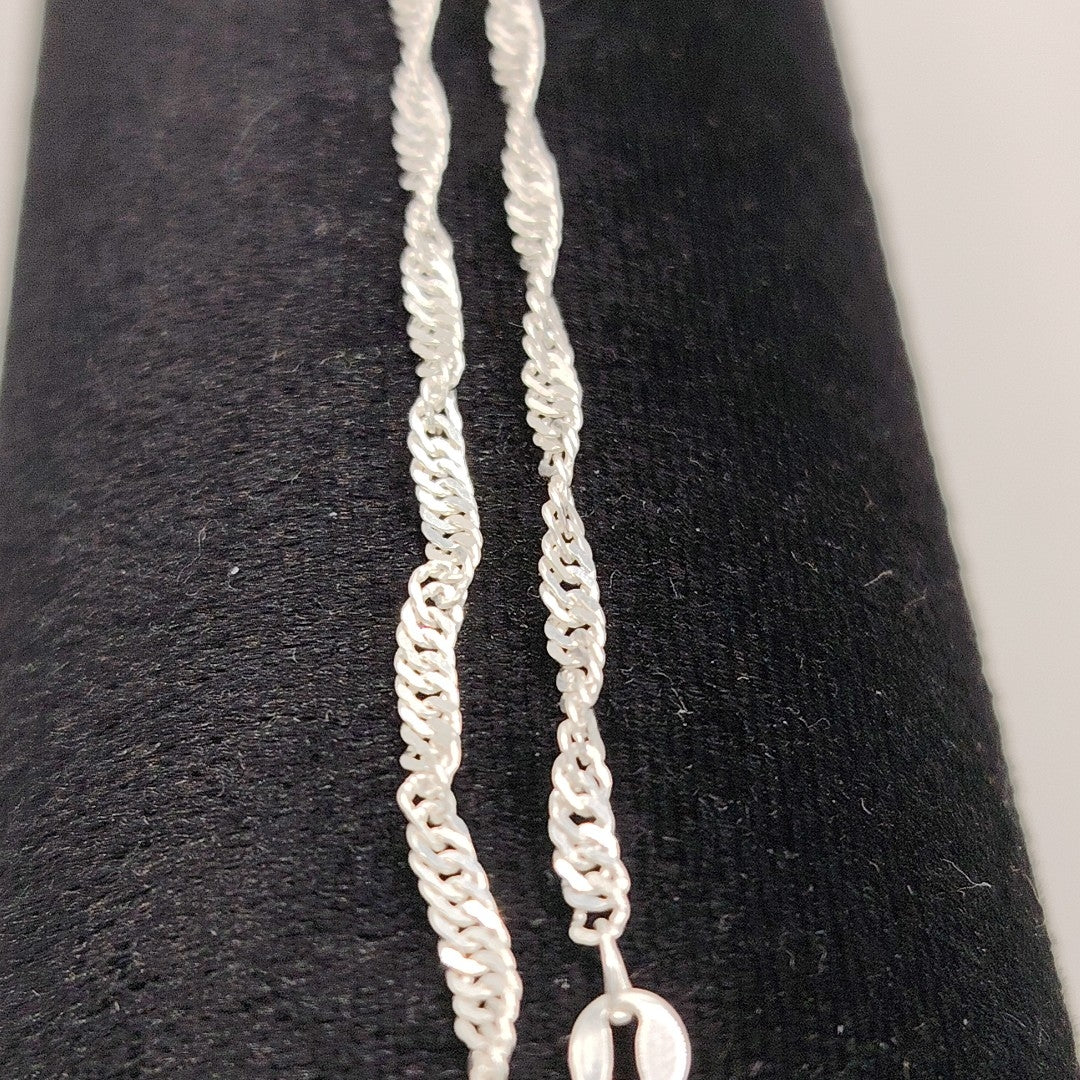 CADENA MEDIO TZL PLATA .925 55 CM 4.22 GR (NUEVO)