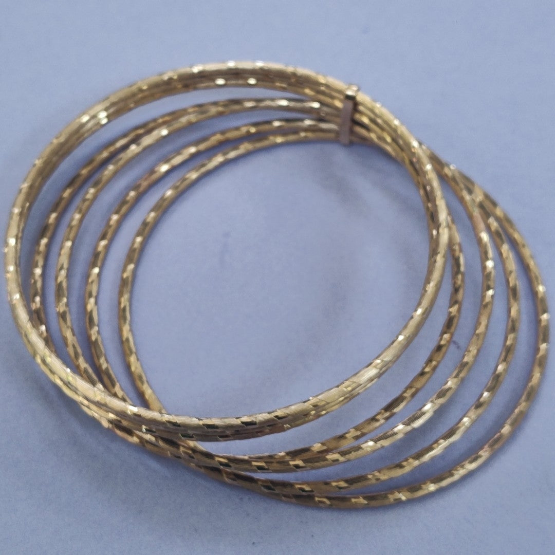 SEMANARIO DE PULSERAS ORO 14 K 25,80 GRMS (SEMINUEVO)