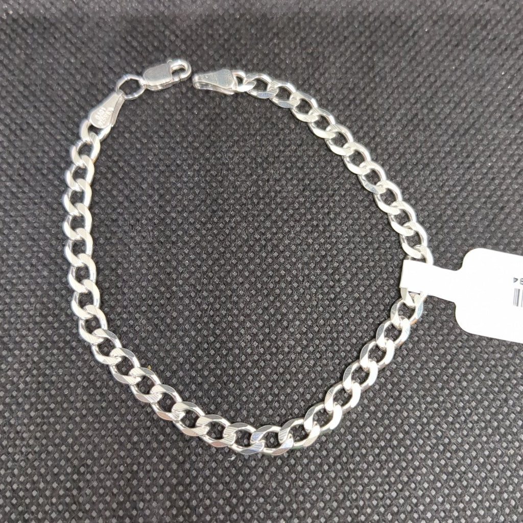 PULSERA BARBADA PLATA .925 18 CM 5.73 GR (NUEVO)