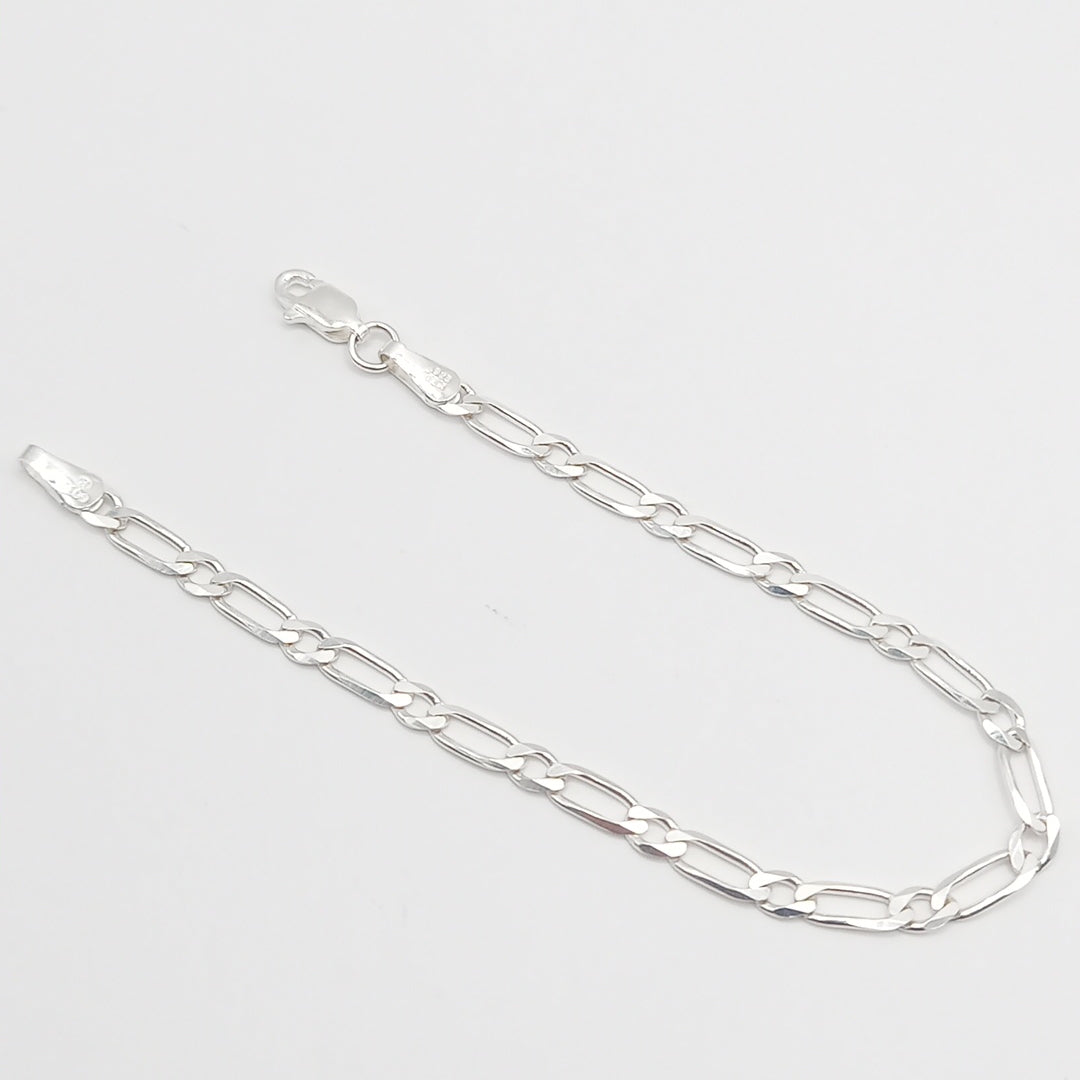 PULSERA TEJIDO 1X1 PLATA .925 18 CM 3.5 GR (NUEVO)