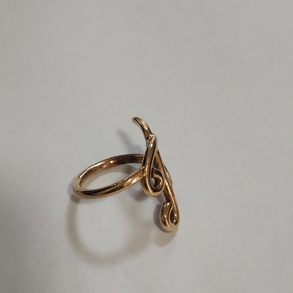 ANILLO ORO 10 K 4,10 GRMS (SEMINUEVO)