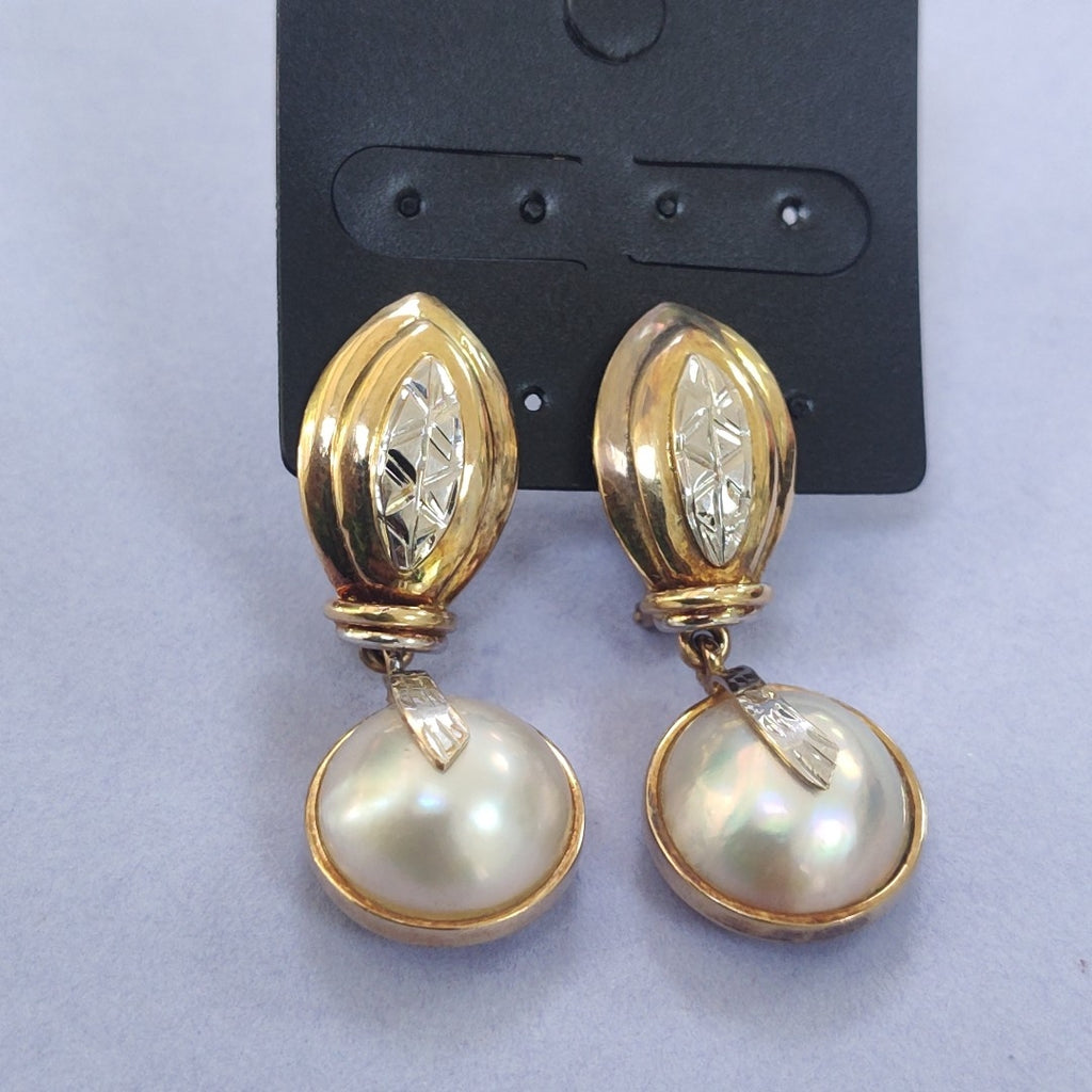 ARETES PAR ORO 10 K 15,60 GRMS (SEMINUEVO)