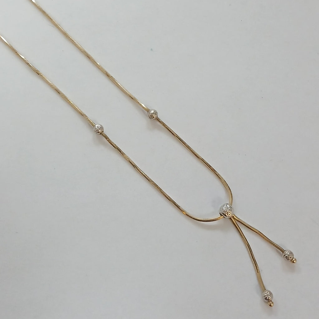 GARGANTILLA ORO 14 K 4.3 GRMS (SEMINUEVO)