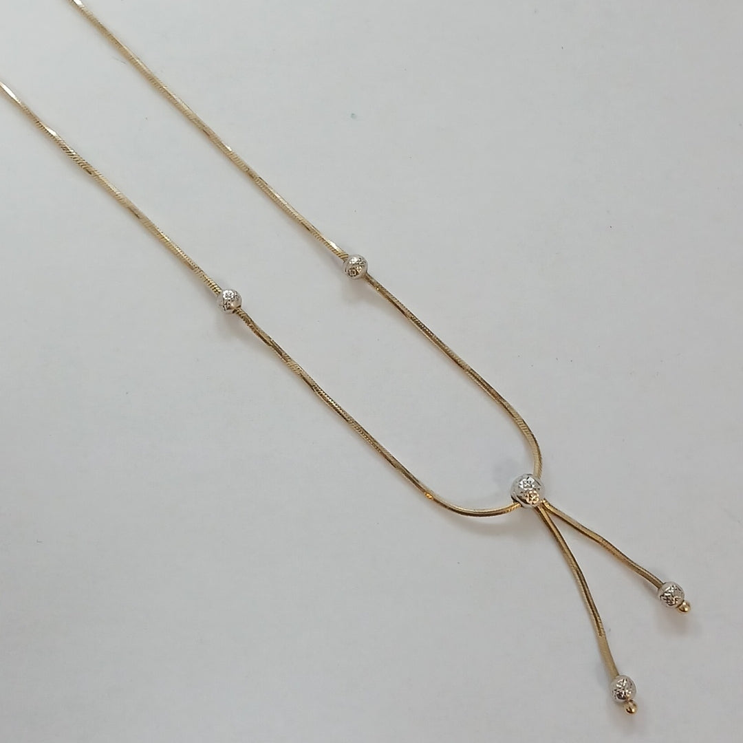 GARGANTILLA ORO 14 K 4.3 GRMS (SEMINUEVO)