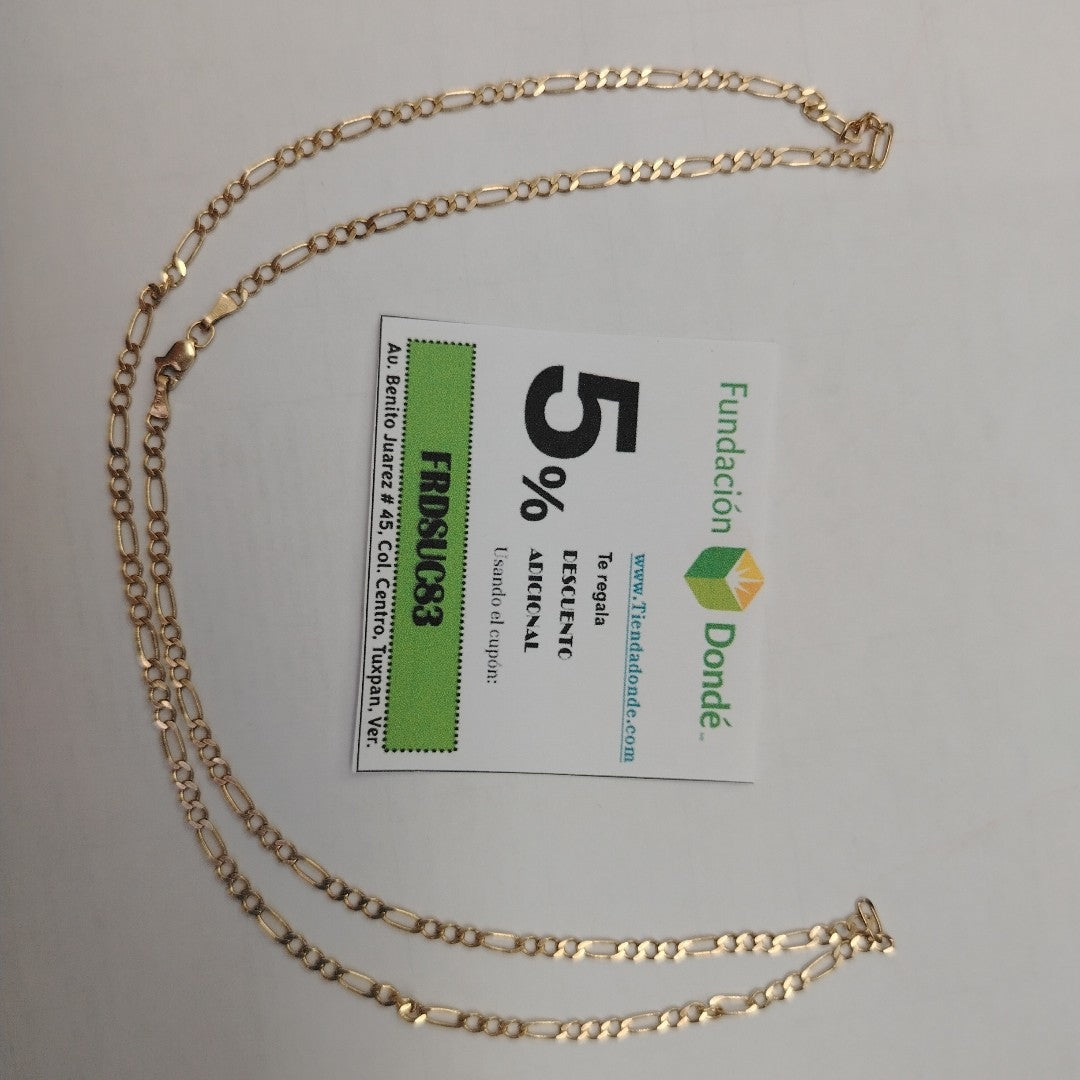 CADENA ORO 14 K 8.5 GRMS (SEMINUEVO)