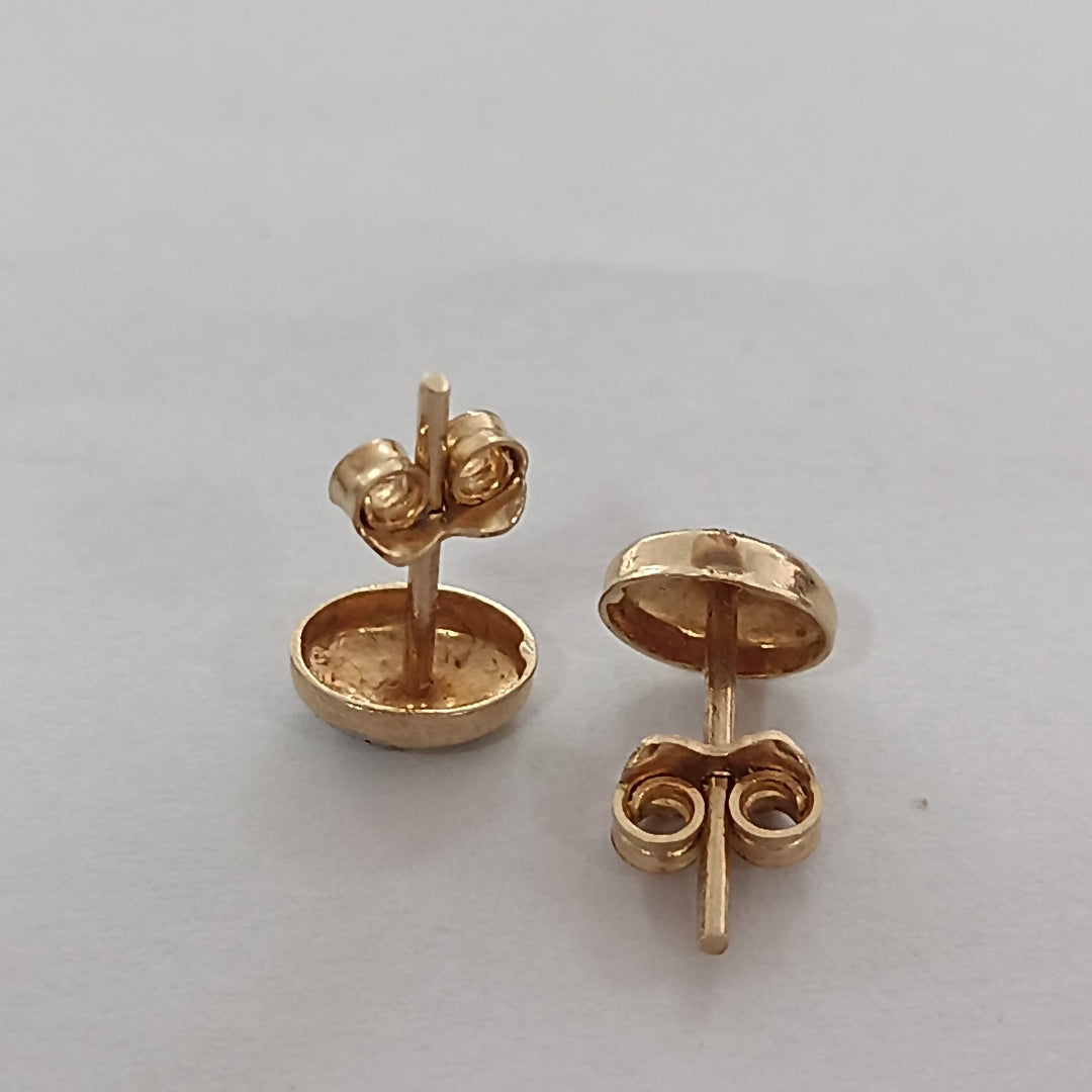 BROQUELES PAR ORO 14 K 1 GRMS (SEMINUEVO)