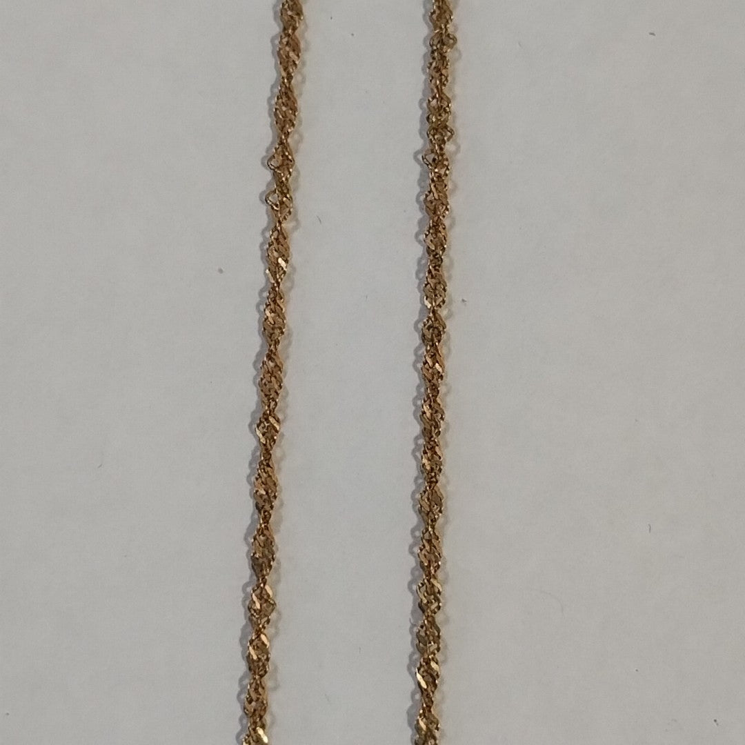 CADENA ORO 10 K 0,80 GRMS (SEMINUEVO)