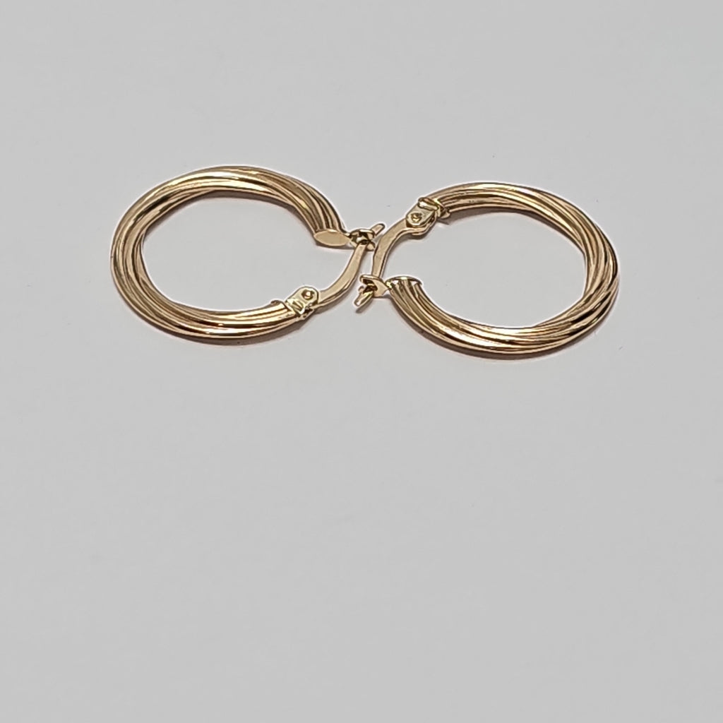 ARRACADAS ORO 14K 1.5 (NUEVO)