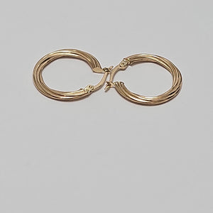 ARRACADAS ORO 14K 1.5 (NUEVO)