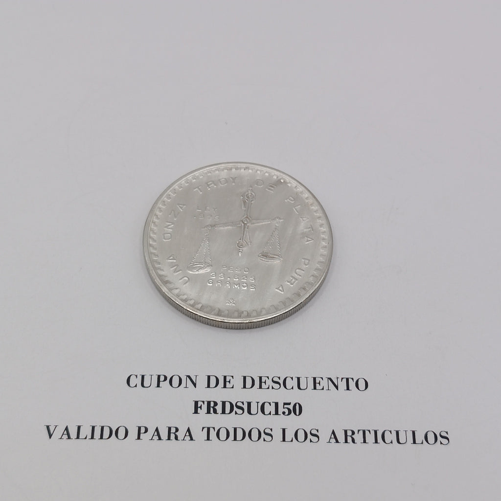 MEDALLA CONMEMORATIVA PLATA 33,70 GRMS (SEMINUEVO)