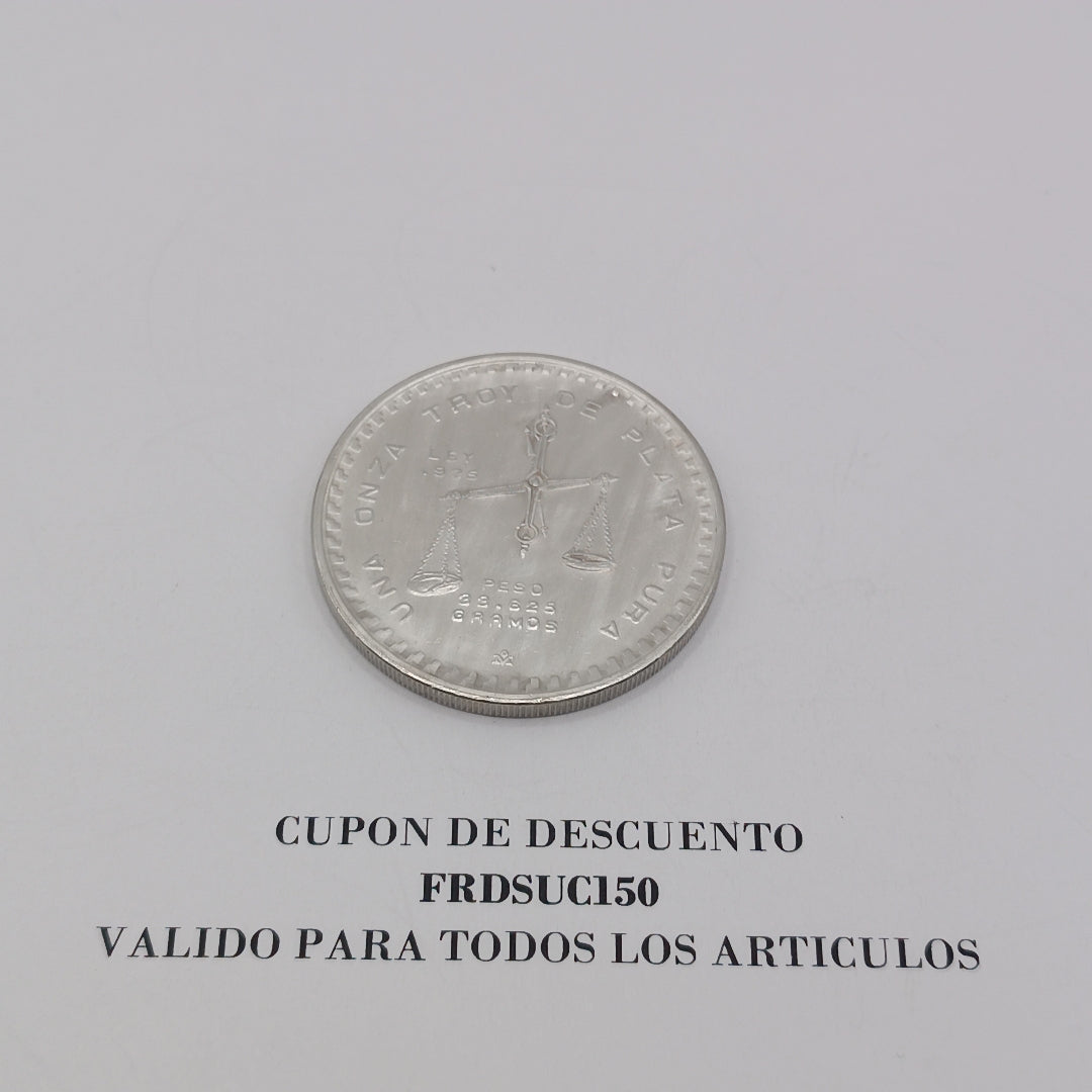 MEDALLA CONMEMORATIVA PLATA 33,70 GRMS (SEMINUEVO)