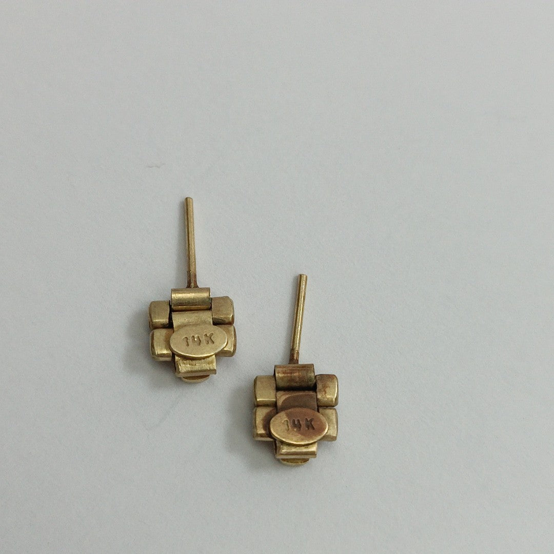 BROQUELES PAR ORO 10 K 1.8 GRMS (SEMINUEVO)