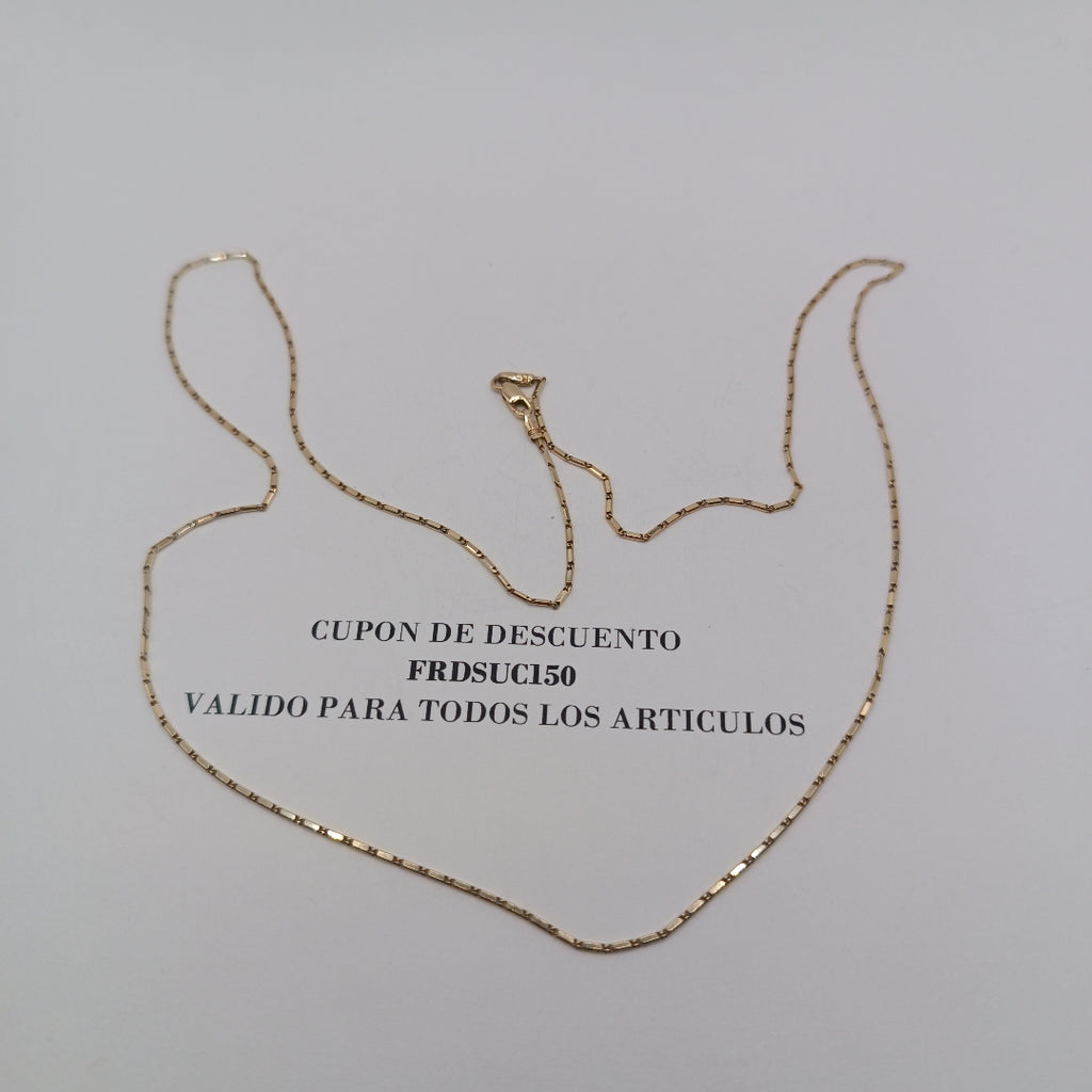CADENA ORO 14 K 4 GRMS (SEMINUEVO)