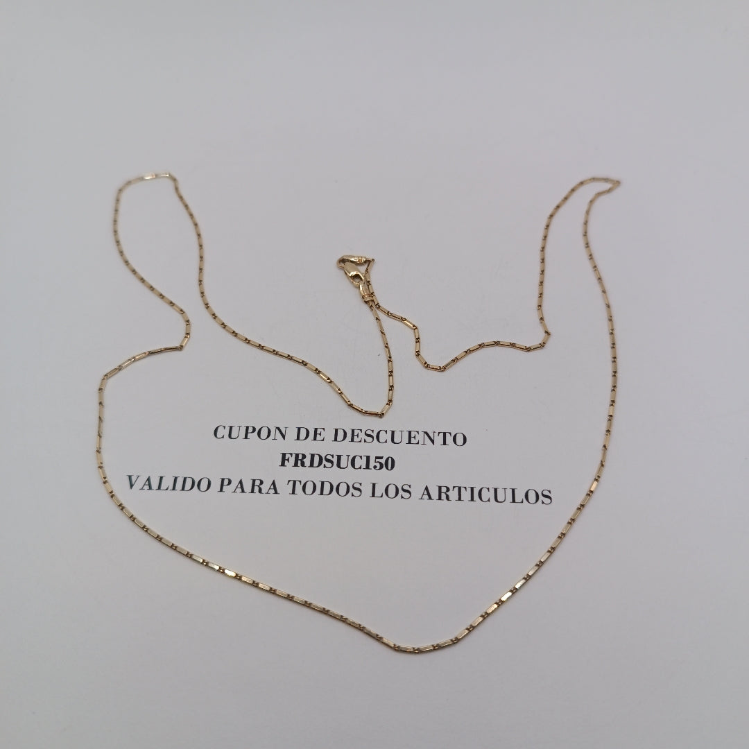 CADENA ORO 14 K 4 GRMS (SEMINUEVO)