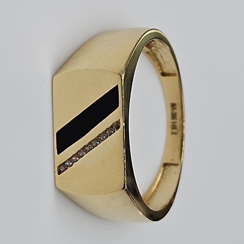 ANILLOS CABALLERO ORO 14K 4.2 (NUEVO)