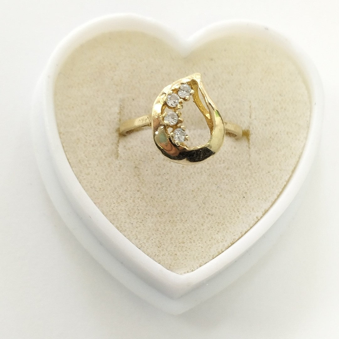 ANILLO ORO 10 K 1.3 GRMS (SEMINUEVO)