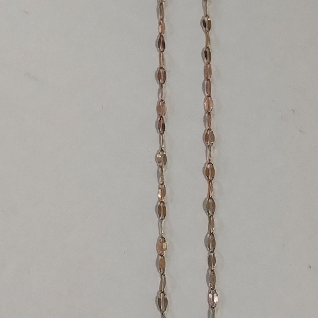 CADENA ORO COMBINADO 10 K 0.9 GRMS (SEMINUEVO)