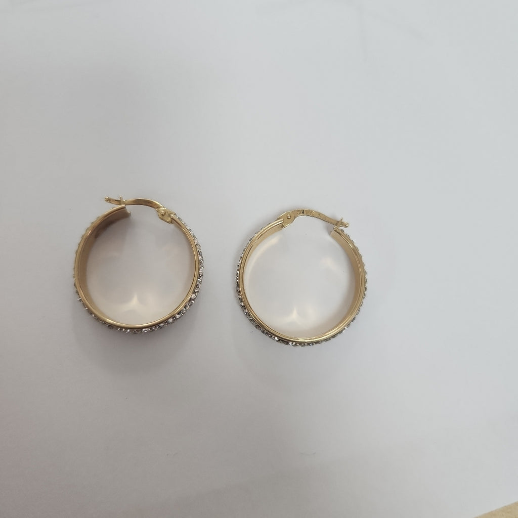 ARRACADAS PAR ORO 14 K 2.9 GRMS (SEMINUEVO)