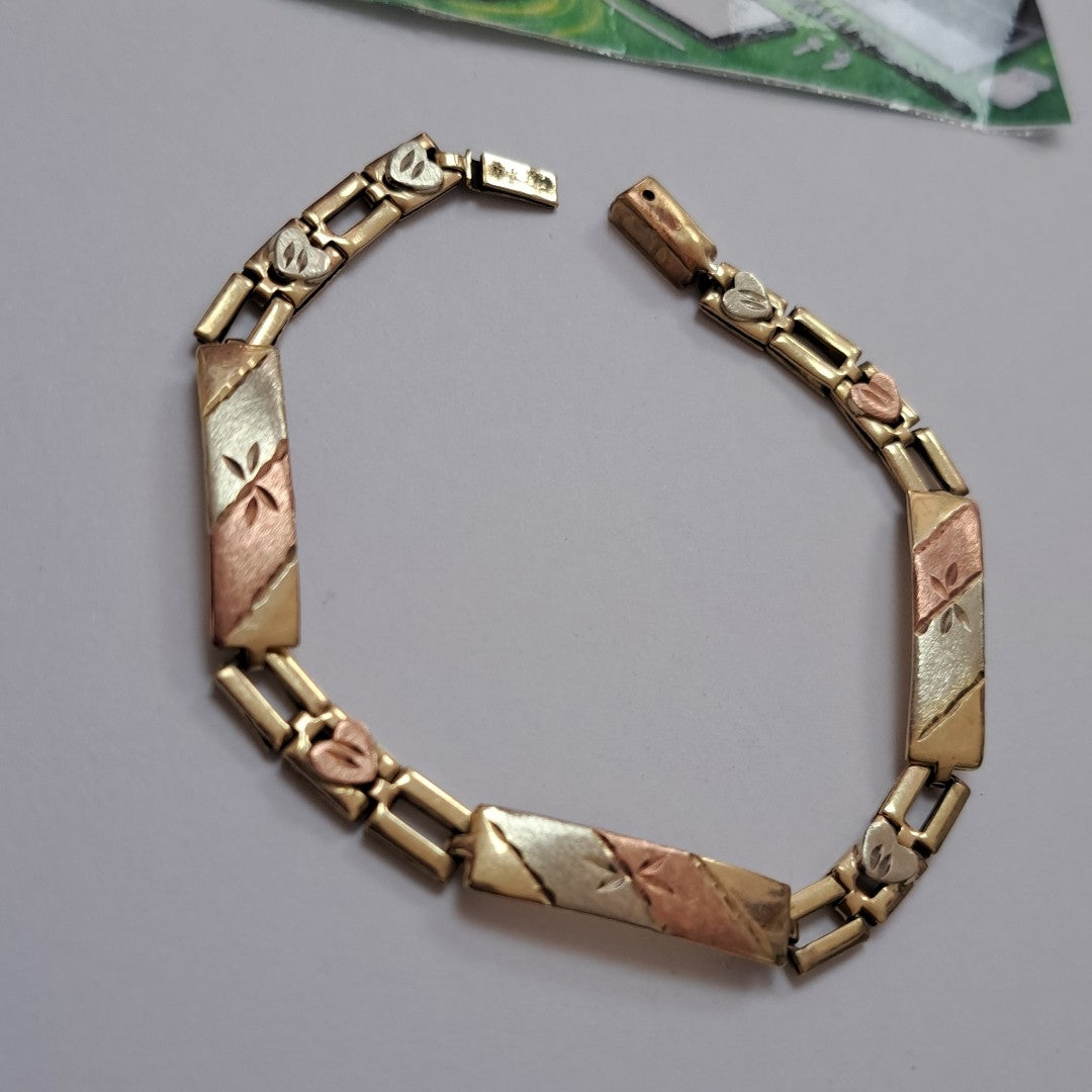 PULSERA ORO 10 K 8.5 GRMS (SEMINUEVO)