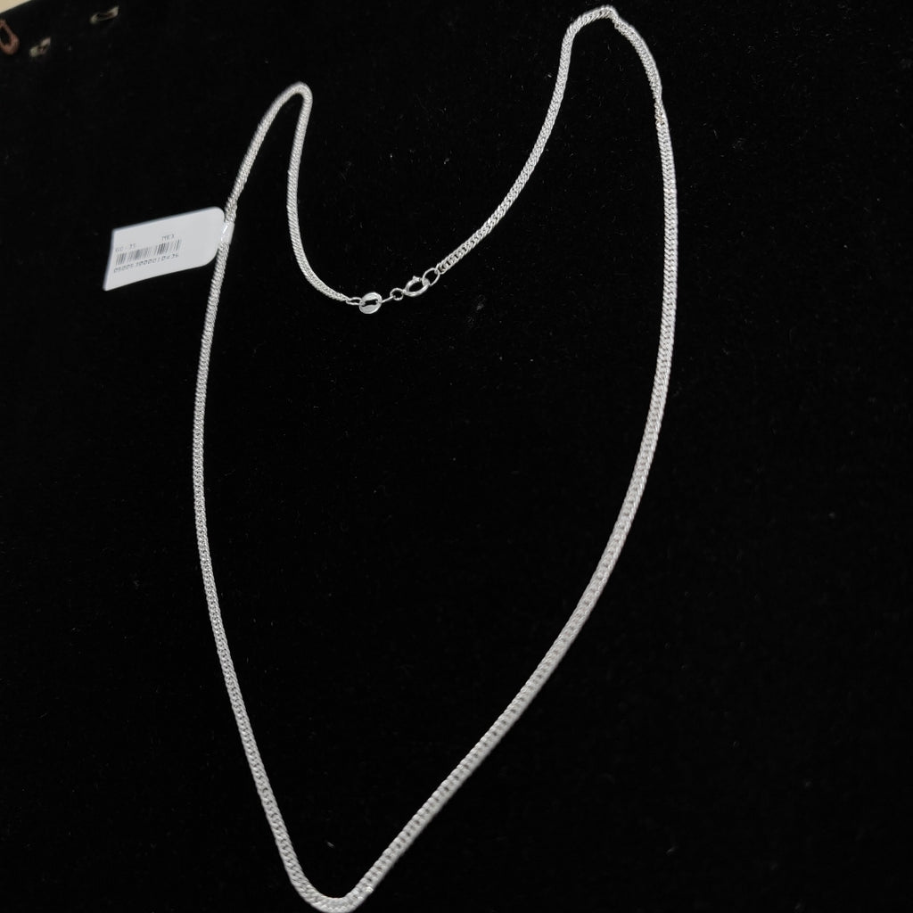 CADENA BARBADA PLATA .925 50 CM 4.12 GR (NUEVO)