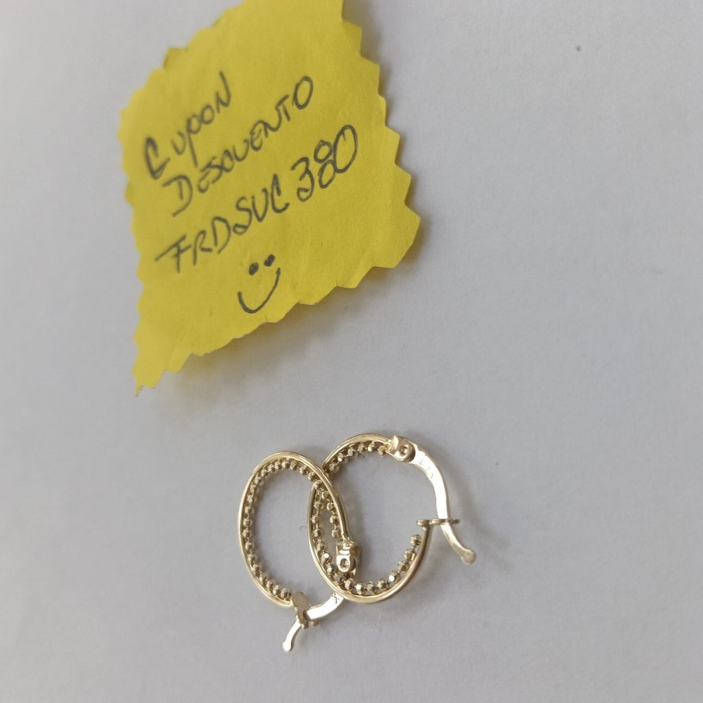 ARRACADAS ORO 14K 1.7 (NUEVO)