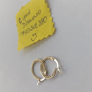 ARRACADAS ORO 14K 1.7 (NUEVO)