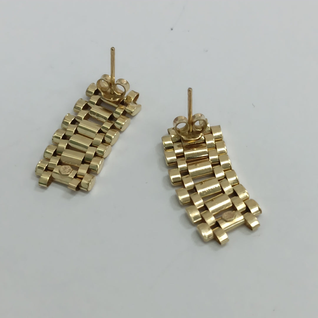 BROQUELES PAR ORO 10 K 3.3 GRMS (SEMINUEVO)