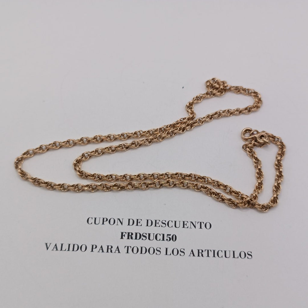 CADENA ORO 8 K 13.4 GRMS (SEMINUEVO)