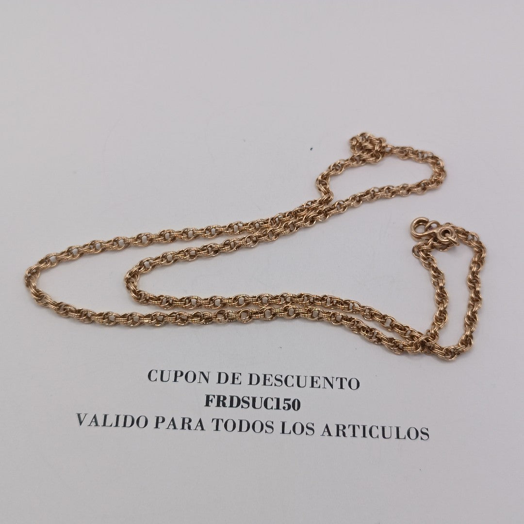 CADENA ORO 8 K 13.4 GRMS (SEMINUEVO)
