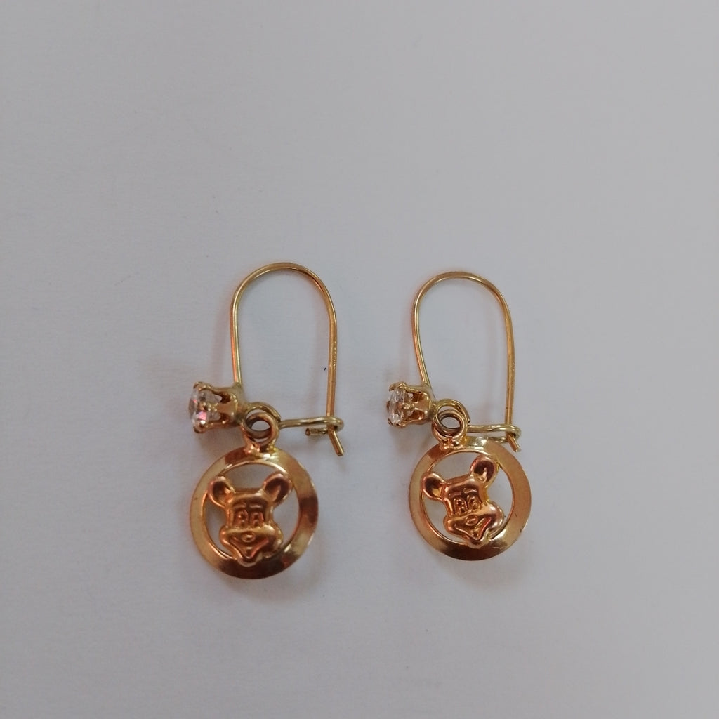 ARETES PAR ORO 10 K 1,80 GRMS (SEMINUEVO)