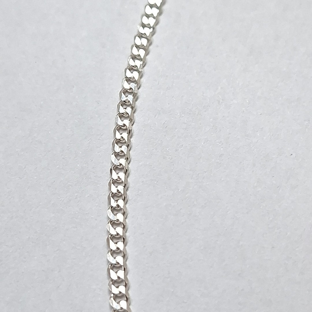 CADENA BARBADA PLATA .925 55 CM 5.03 GR (NUEVO)