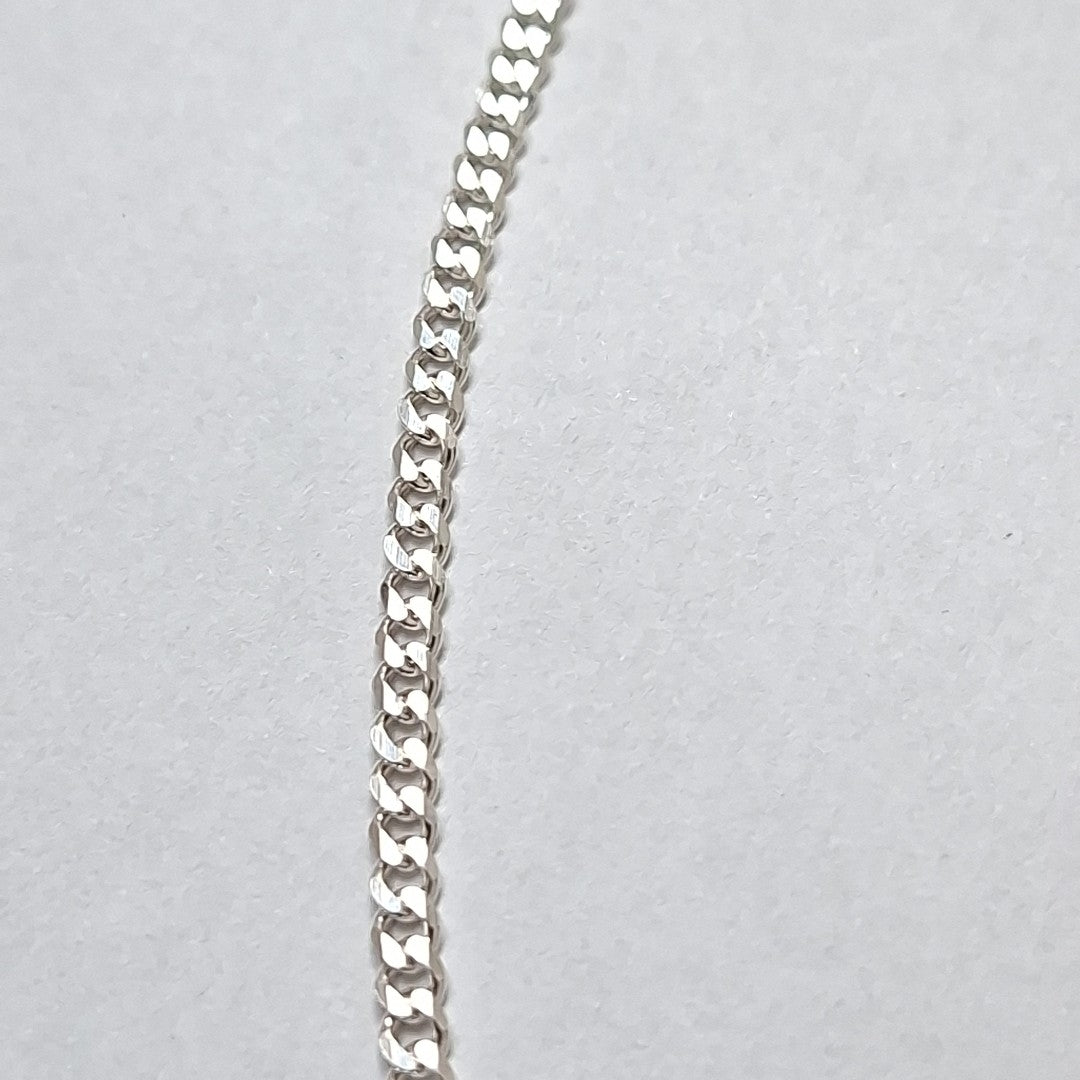 CADENA BARBADA PLATA .925 55 CM 5.03 GR (NUEVO)