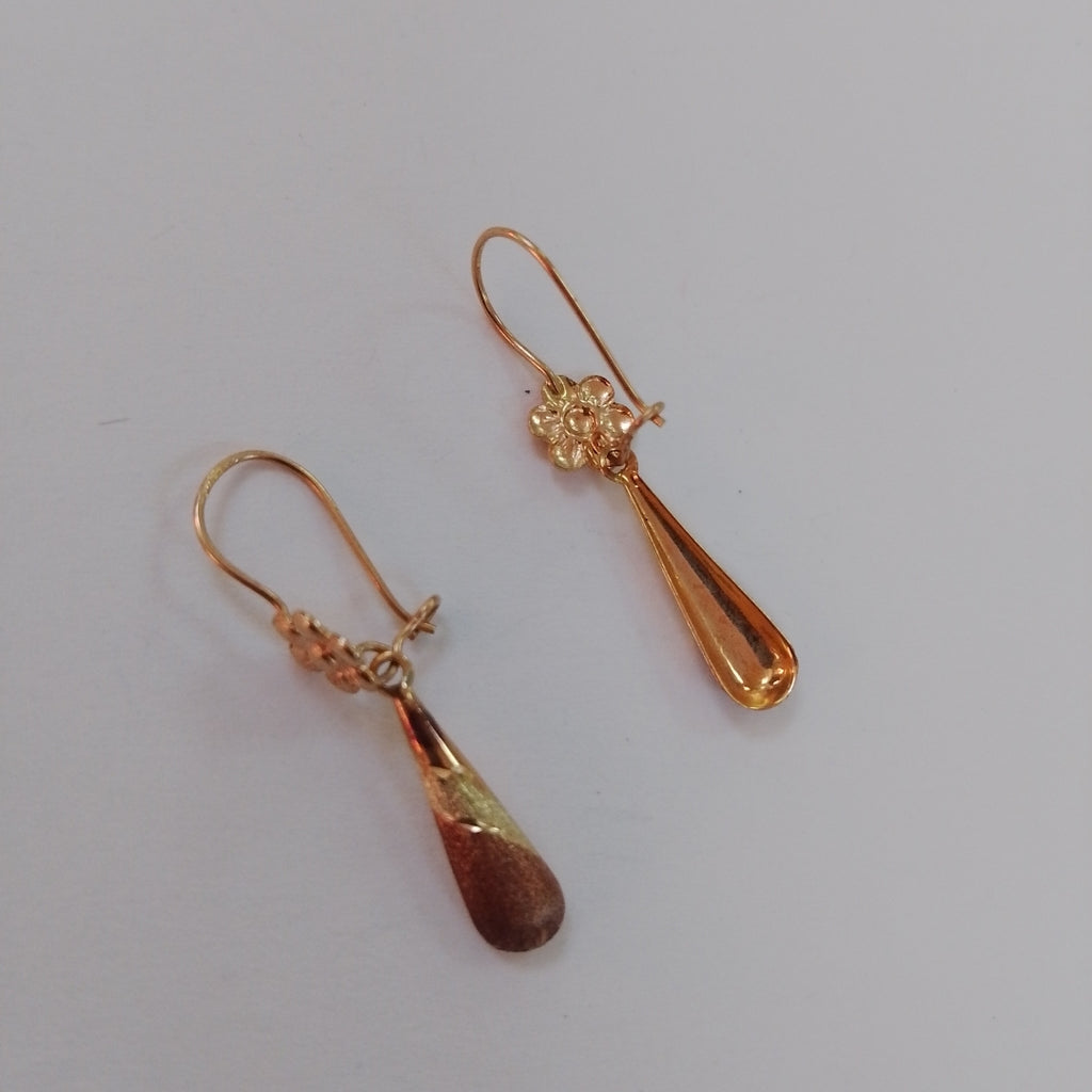 ARETES PAR ORO 10 K 1,10 GRMS (SEMINUEVO)