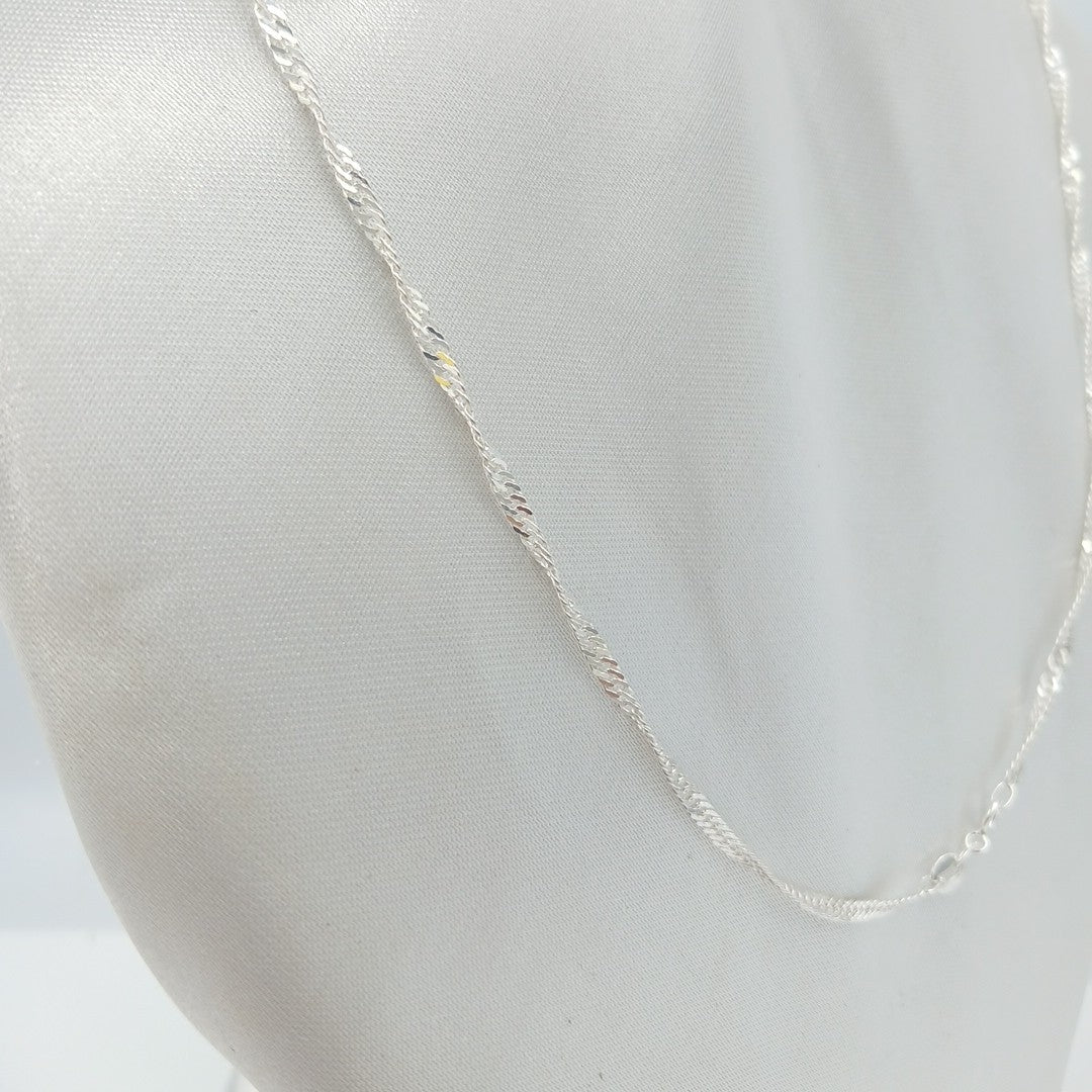 CADENA MEDIO TZL PLATA .925 55 CM 4.22 GR (NUEVO)
