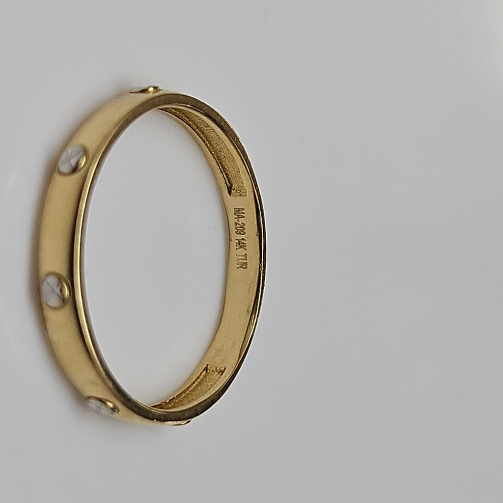 ANILLOS DAMA ORO 14K 1.6 (NUEVO)