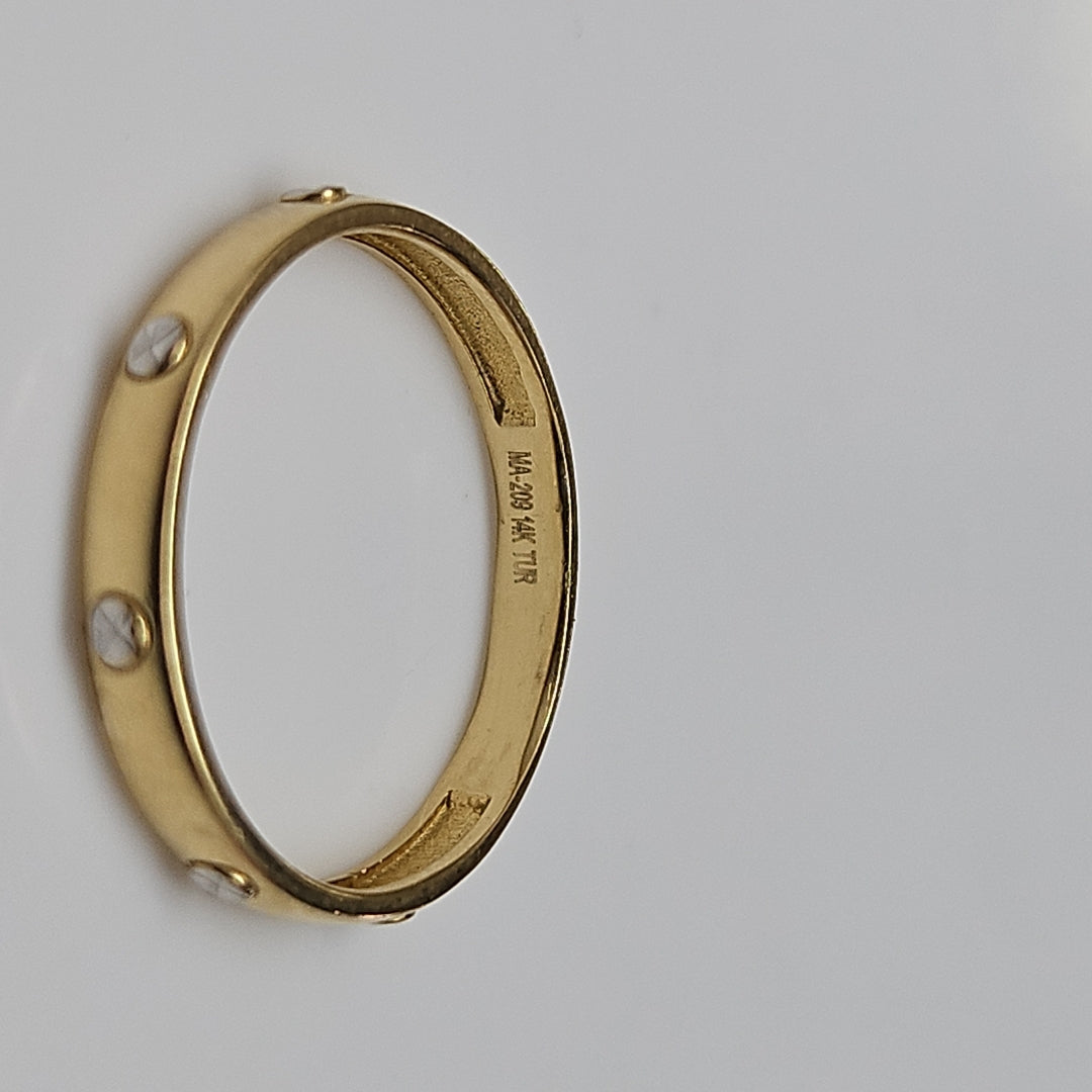 ANILLOS DAMA ORO 14K 1.6 (NUEVO)