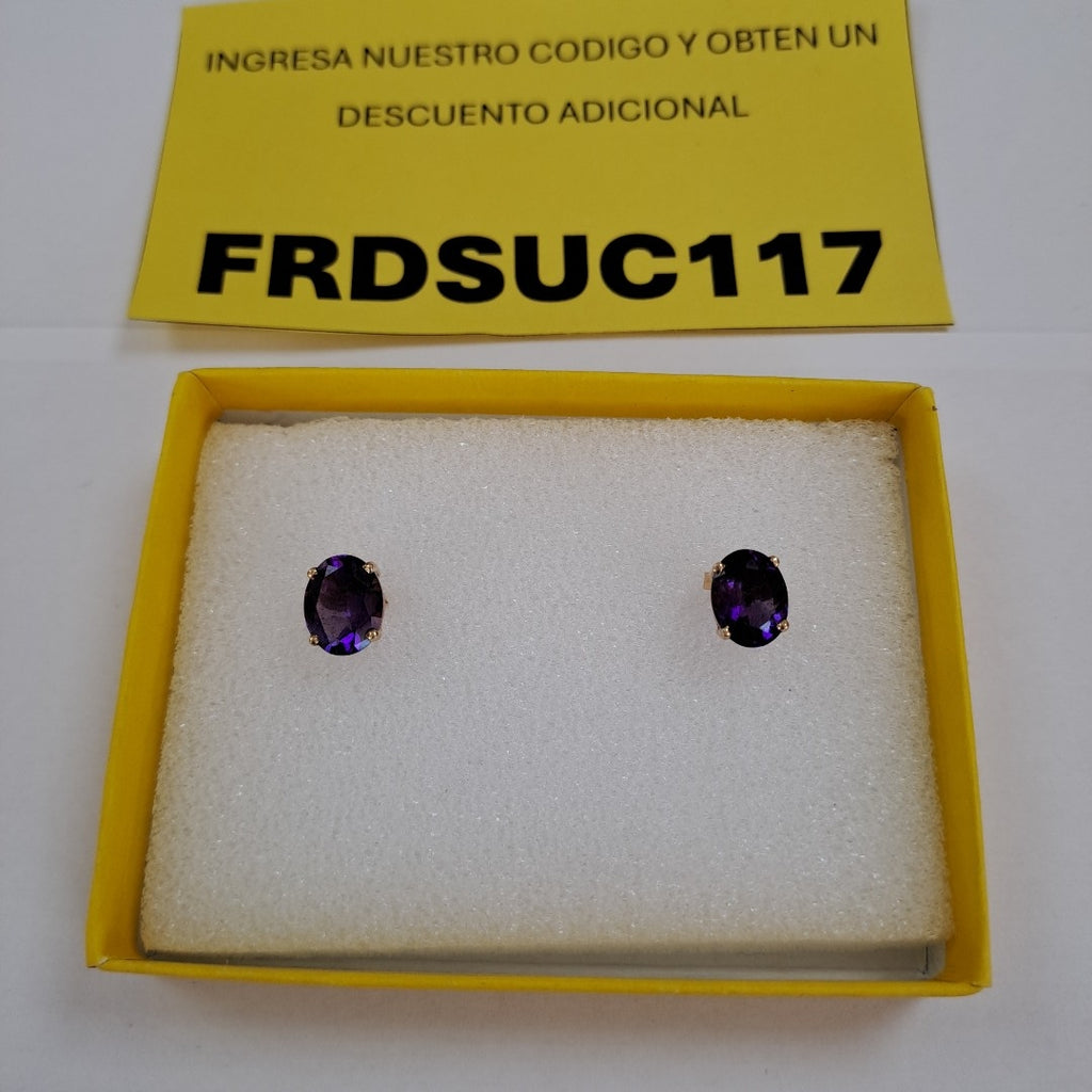 BROQUELES PAR ORO 14 K 2,30 GRMS (SEMINUEVO)