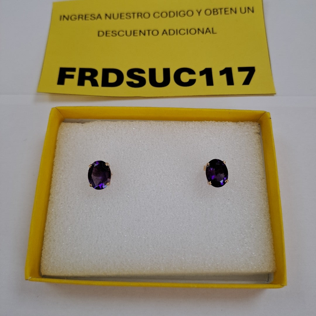 BROQUELES PAR ORO 14 K 2,30 GRMS (SEMINUEVO)