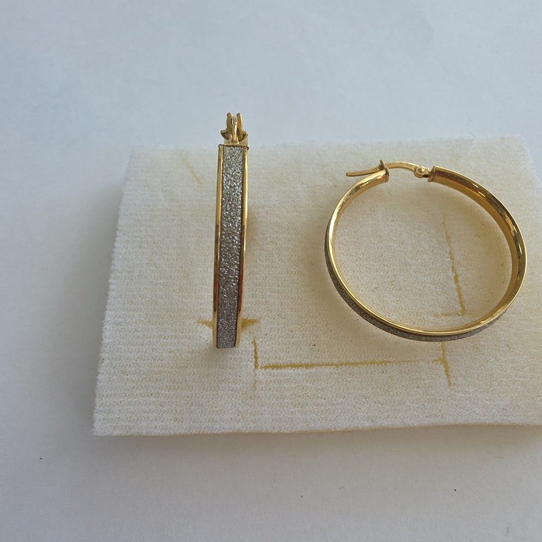 ARRACADAS PAR ORO 10 K 3.3 GRMS (SEMINUEVO)