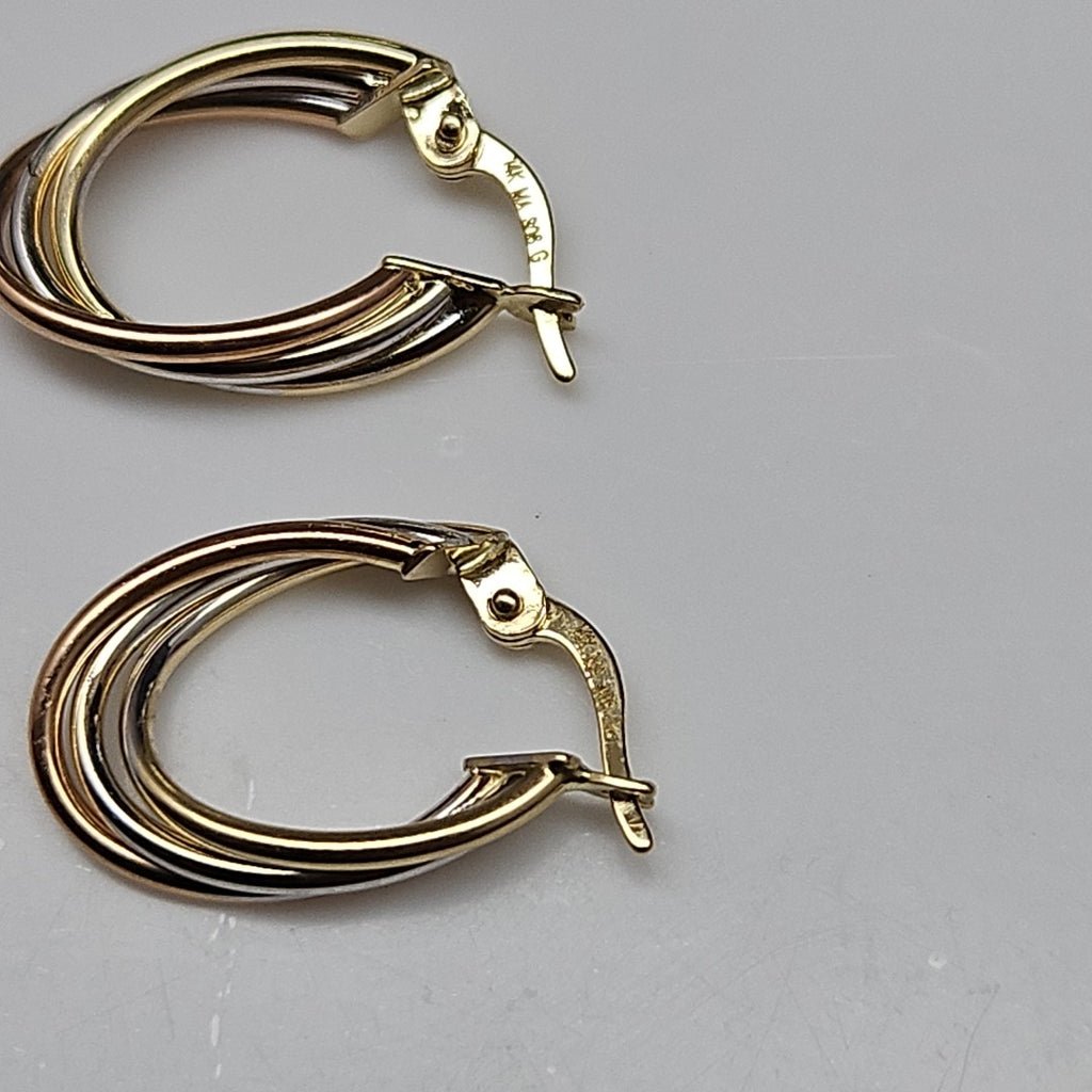 ARRACADAS ORO 14K 1.5 (NUEVO)