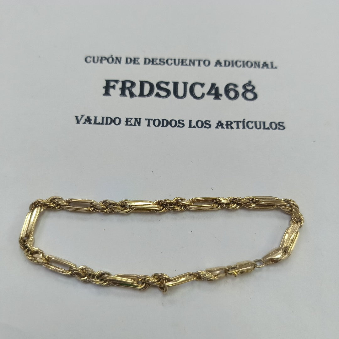 PULSERA ORO 10 K 5.3 GRMS (SEMINUEVO)