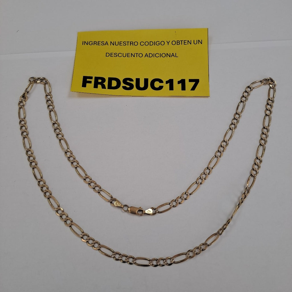 CADENA ORO 14 K 16.6 GRMS (SEMINUEVO)