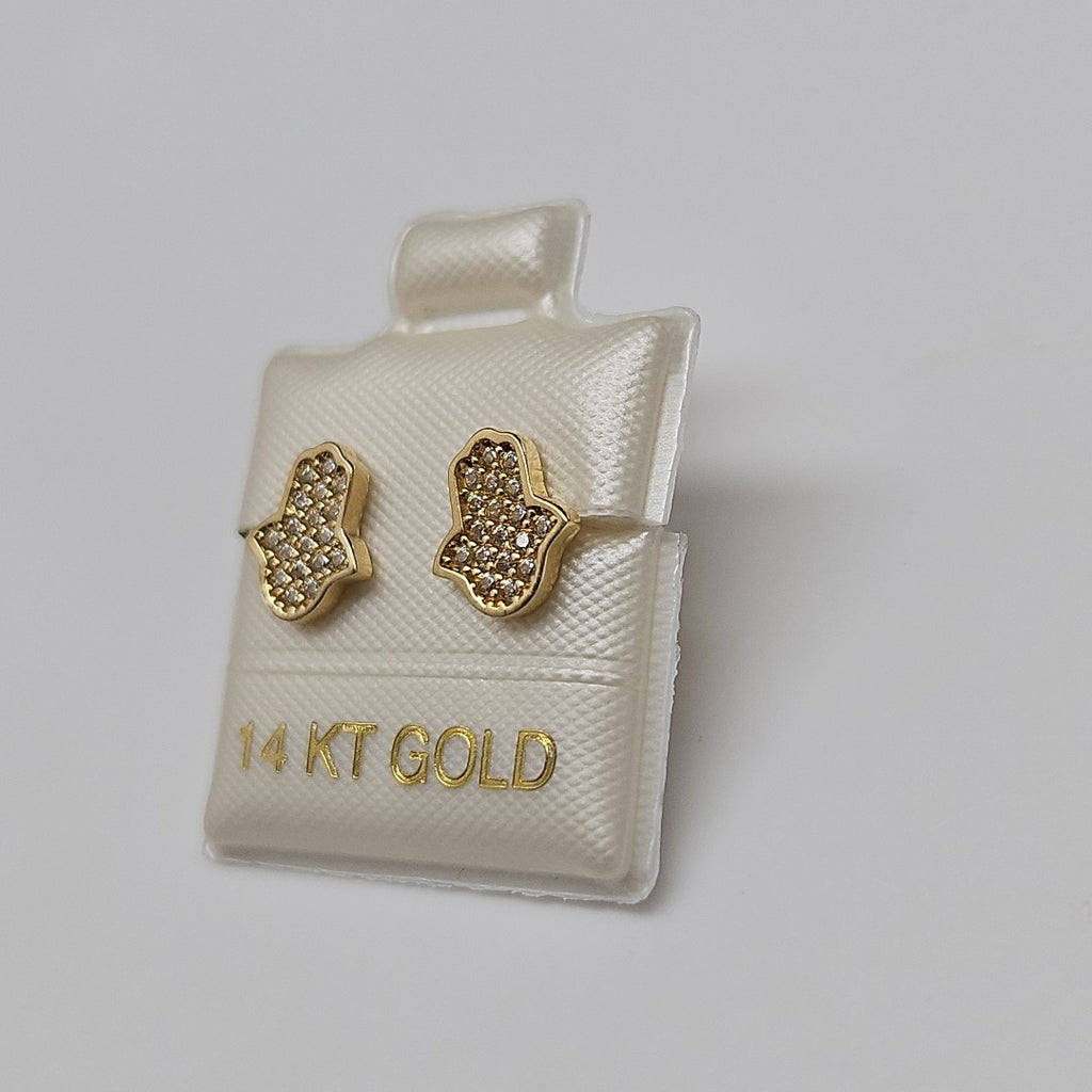 BROQUELES ORO 14K 1.3 (NUEVO)