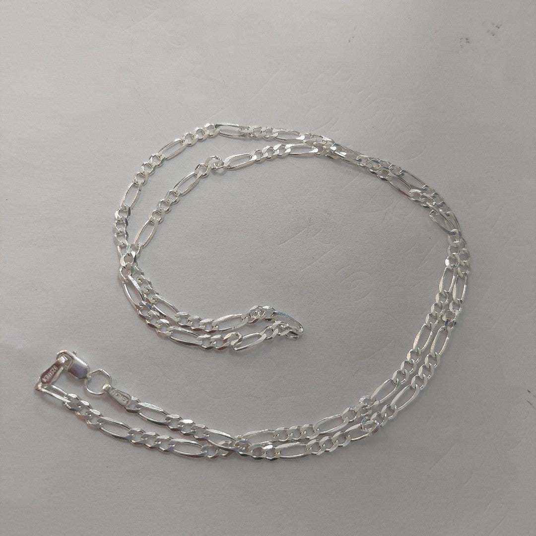 CADENA 3X1 PLATA .925 55 CM 7.12 GR (NUEVO)